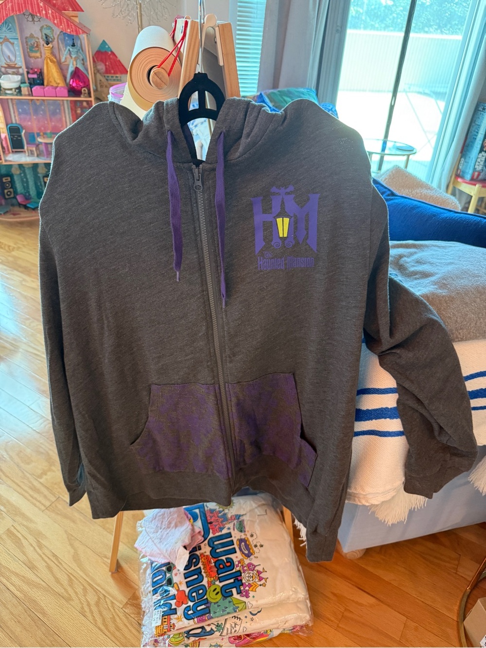 Disney Parks Haunted Mansion Hoodie Jacket Women 1X